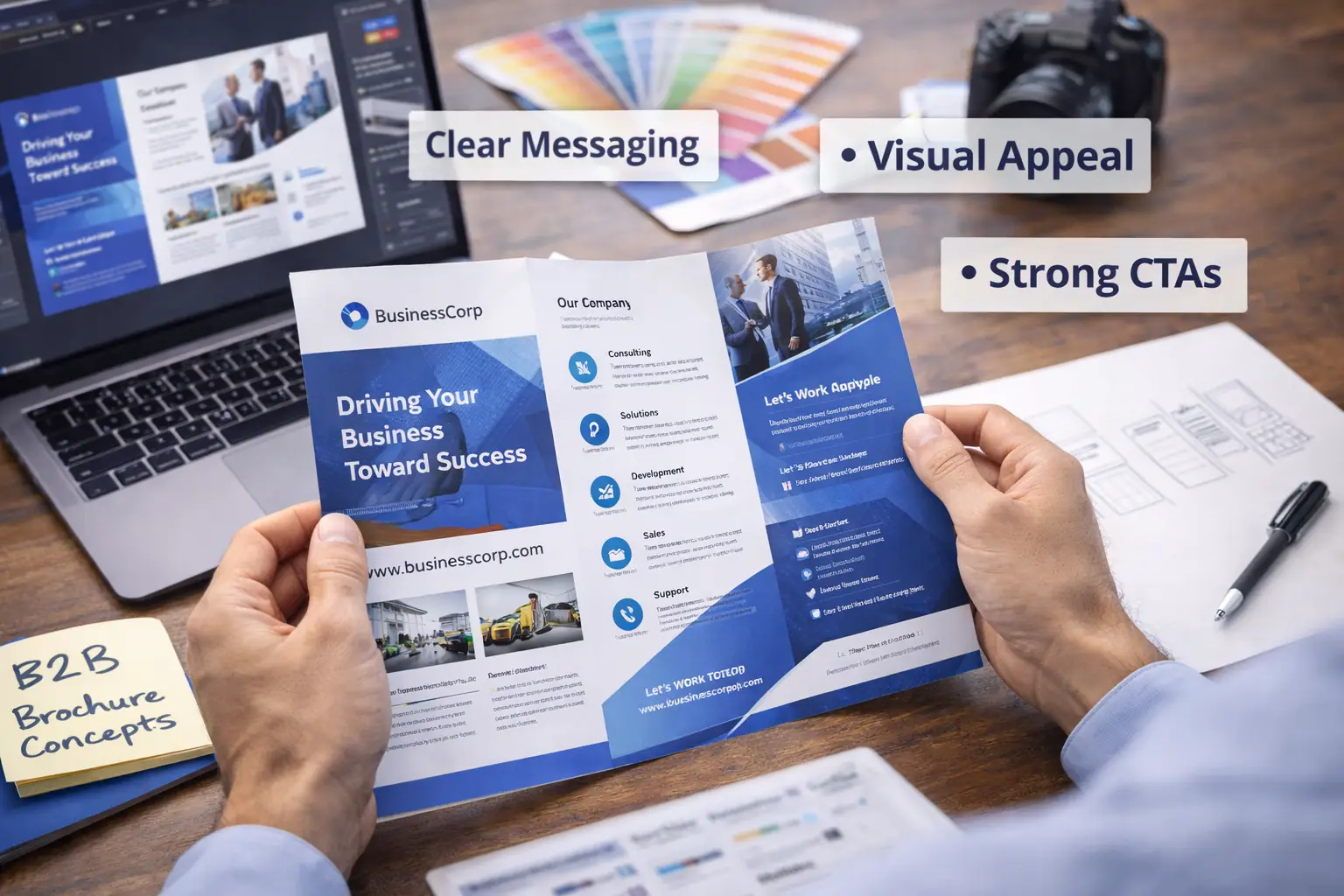 A Brochure is Your Silent Salesperson